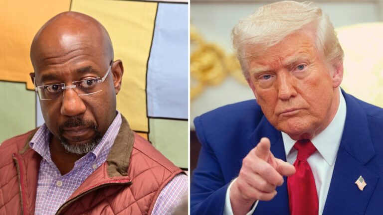 “Their proudest accomplishment is taking food away from working families,” Warnock says as Trump celebrates fewer on SNAP