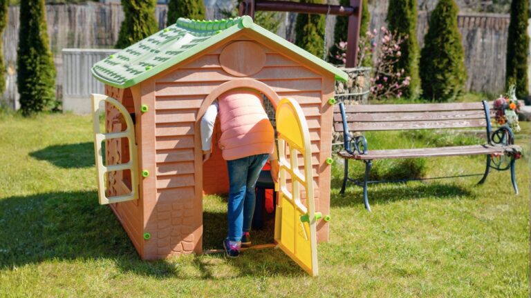 Homeowner Says Her Neighbor Called the HOA Over a Baby Swing and a Playhouse — Then Got Caught Climbing Into the Backyard With a Ladder To Use the Playground Anyway