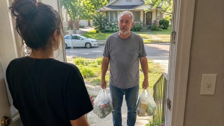 Woman Says Her Neighbor Blocked Her Car Door to Talk — Then Showed Up With Groceries and Tried to Come Inside