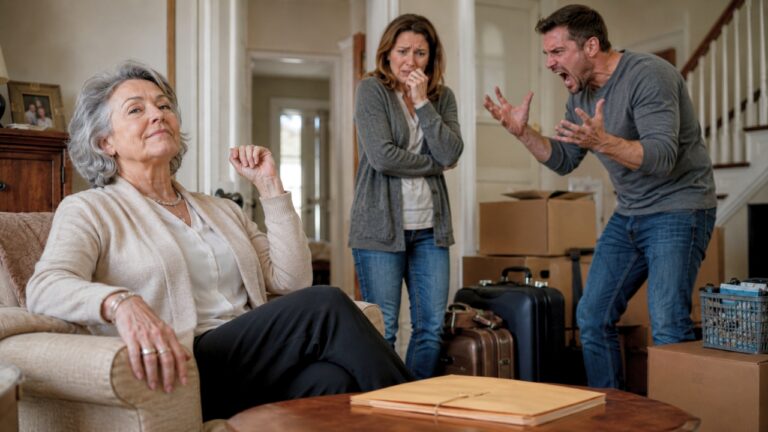 Mother-in-Law Moves In After Leaving Everything to Her Son — Then Her Daughter’s Husband Hits a Breaking Point