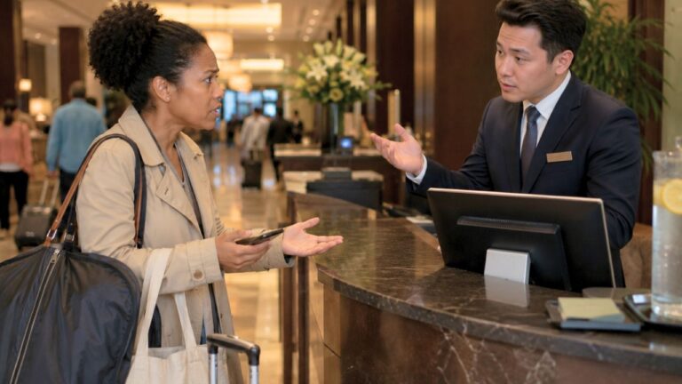 Hotel Gave Away Her Room and Offered One Two Miles Away