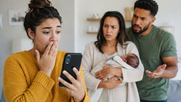 Sister Posted the First Photo of the Baby Online Before the Parents Had a Chance To