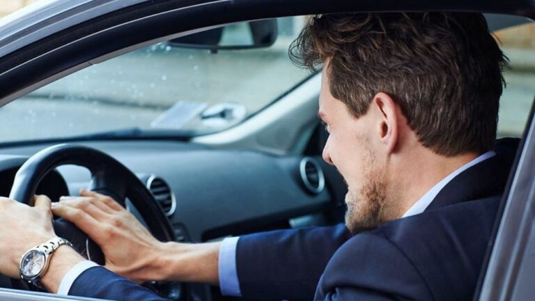Driver Says Road-Rage Stranger Followed Him Until Police Were Almost There