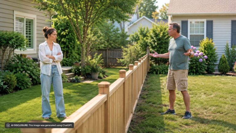 Homeowner Built a Fence Along the Full Property Line — Her Neighbor Said It Blocked a Path He’d Used for Years