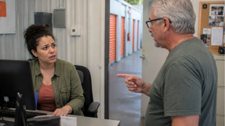 Storage Manager Says Customer Threatened to Send Police to the Office Where They Work Alone