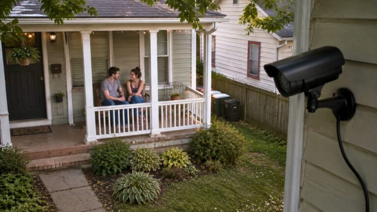 Neighbor’s Cameras Pointed at the Porch — Then the Audio Started Harassing the Family