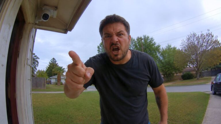 Neighbor Yelled “I’ll Get a Gun” at the Security Camera — Then Police Said He Was Too Unstable to Take Seriously