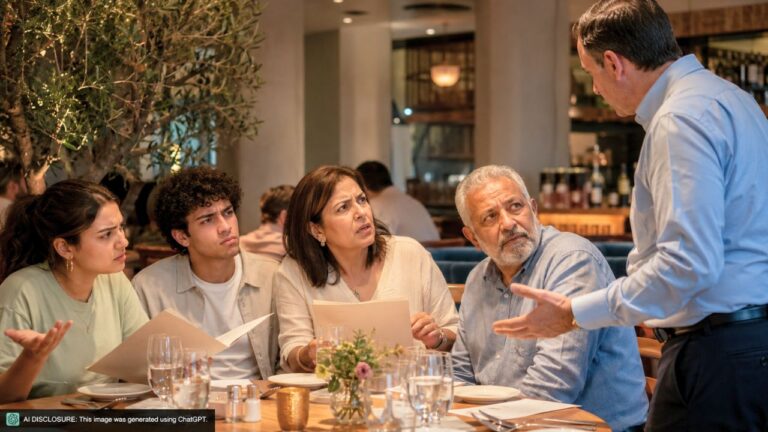 The Restaurant We Booked for Mother’s Day Cut Half the Menu Without Warning — Then the Manager Confronted Us