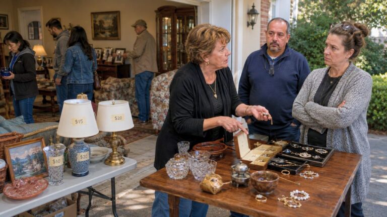 Aunt Brought a Witness to the Estate Sale to Claim the Family Jewelry