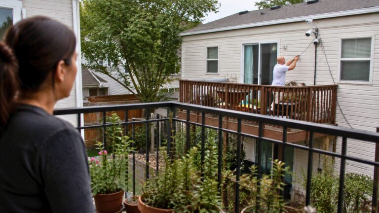 Neighbor With Past Restraining Orders Aimed Cameras at Their Balcony, Homeowner Says
