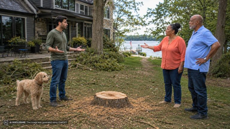 New Homeowner Removed a Tree His Neighbors Had an Unwritten Agreement to Keep — He Says No One Told Him