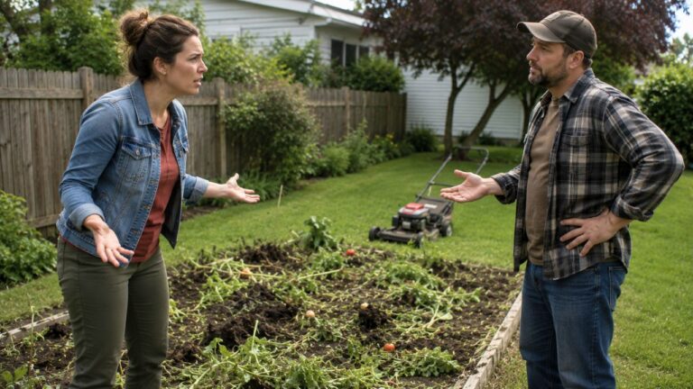 Neighbor Mowed Over Her Vegetable Garden and Said He Thought It Was Weeds