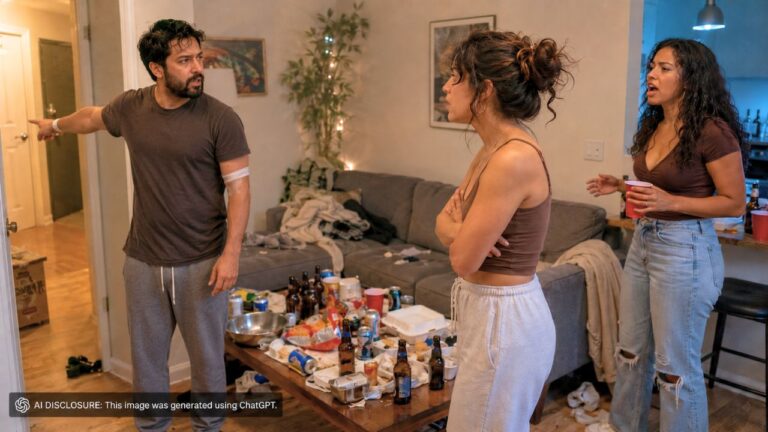 Roommate Kicked Out His Housemate After She Threw a Party While He Was Recovering in the Hospital