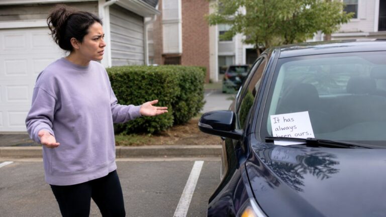 Neighbor Started Using Her Parking Spot and Left a Note Saying It Had Always Been Theirs