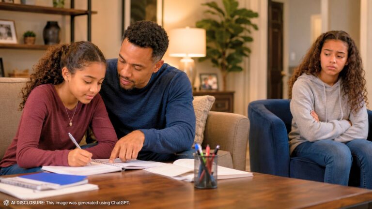 Father Refused to Treat His Stepdaughter the Same as His Biological Daughter — His Wife Said It Was Unacceptable