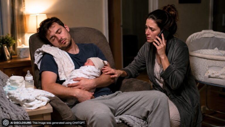 My Husband Fell Asleep Holding Our 3-Day-Old — So I Called His Mother and Now He Says I Betrayed Him