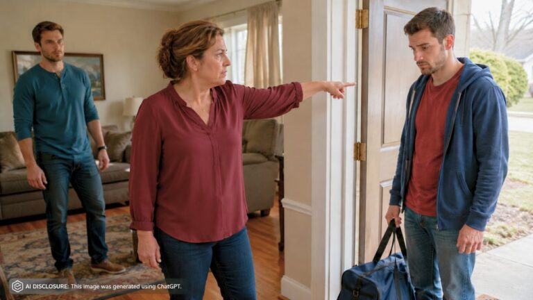 Mother Let One Son Move Back Home After His Divorce — Then Kicked Out the Other Son for Sleeping With His Brother’s Wife