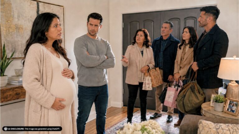 Pregnant Woman Refused to Let Her Husband’s Family Descend on Her Home Right After Giving Birth — Then Got Pushed to Host Everyone Anyway