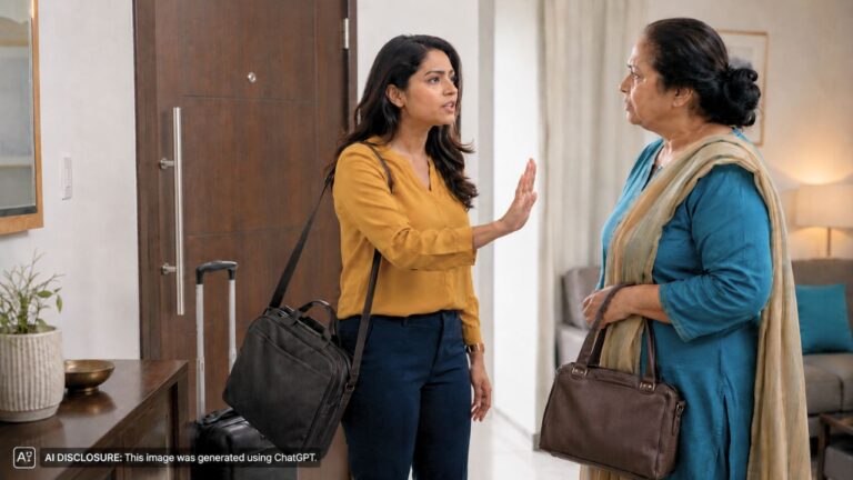 Woman Put a Hard Boundary Down With Her Mother-in-Law After a Tense Family Conflict During a High-Pressure Overseas Work Deployment