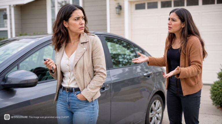 Sister Refused to Drive Her Unemployed Sibling Two Hours Round-Trip to Her Boyfriend’s House in a Car She Doesn’t Fully Own