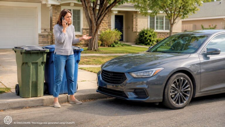 Homeowner Called the Police on a Car That Kept Illegally Parking in Front of Their House on Garbage Day — After Months of Letting It Slide