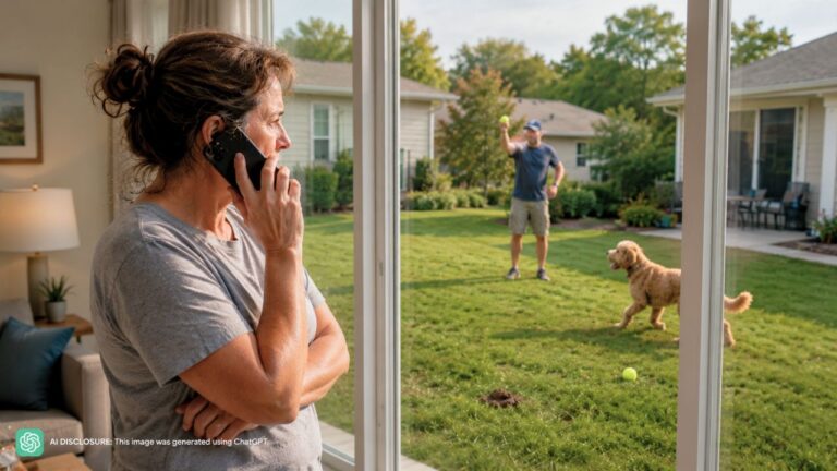Homeowner Reported a Neighbor’s Dog to the HOA Over Fetch Games and Waste Left in Their Shared, Fenceless Yards