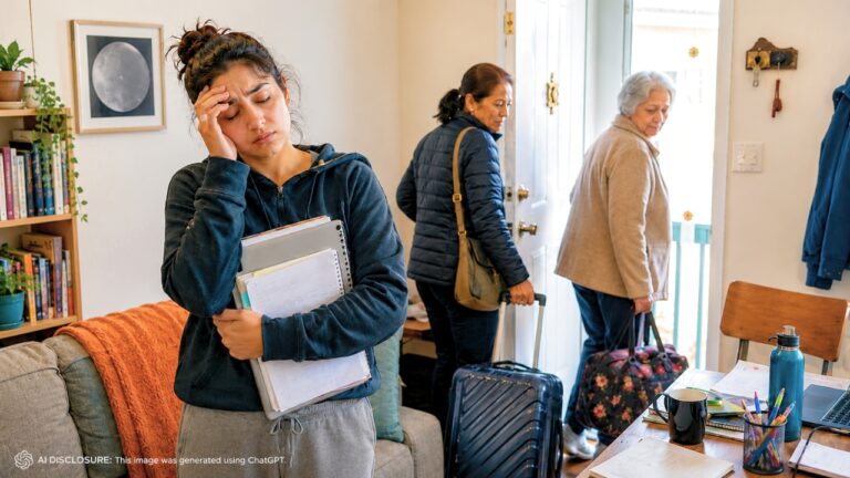 Graduate Student Sent Her Mother and Grandmother Home Early After a Two-Week Visit Left Her No Time to Rest
