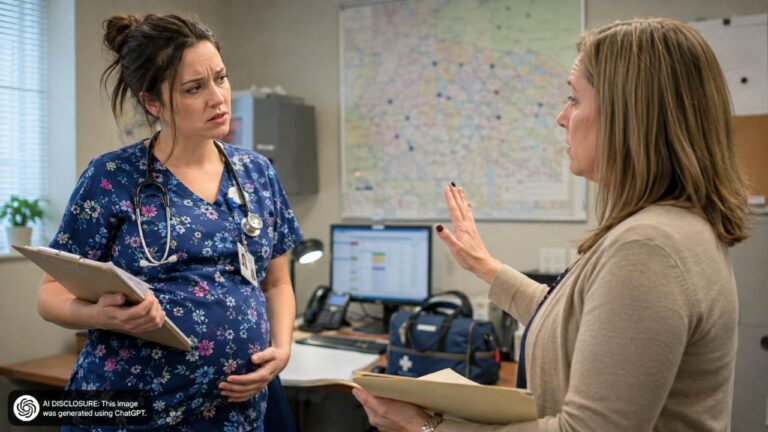 Pregnant Nurse Asked to Be Assigned Home Infusion Visits Within a 45-Minute Drive — Her Employer Denied It and Paid $50,000 to Settle
