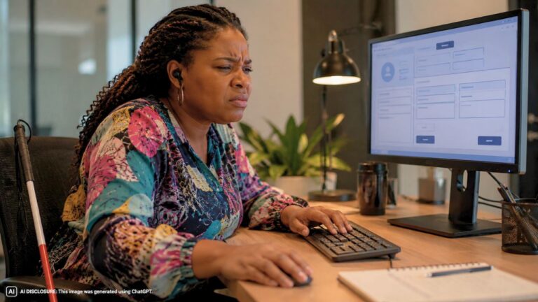 Blind Employees Could Not Open Their Own Benefits Portal With Screen Readers — Their Publisher Paid $150,000 and Agreed to an Accessibility Audit