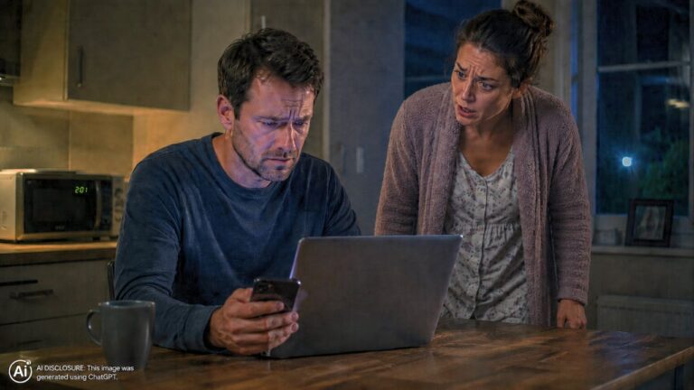 Woman Objected to Her Husband Wiring $1,000 to His Half-Sister at 2 A.M. After She Claimed the FBI Was Involved and Needed It by Morning