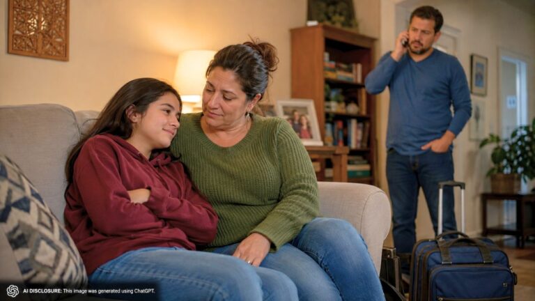 Teenager Refused to Move Back In With Her Father After His Divorce — He Had Given Her Bedroom to His Ex-Wife’s Kids Years Earlier