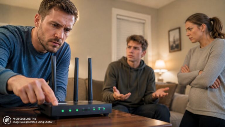 Man Set a WiFi Cutoff for His Girlfriend’s Brother, Who’s Lived Rent-Free in Their Home for Years Instead of Using His GI Bill