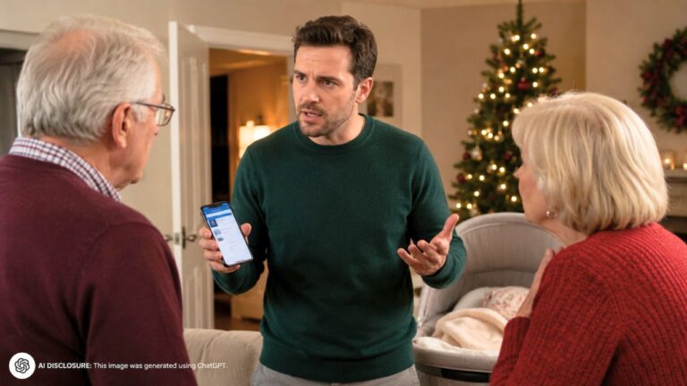 Husband Set Boundaries With His Elderly Parents After They Booked a Holiday Dinner Reservation for Their Newborn Without Asking First