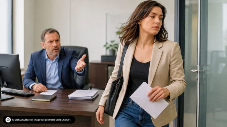 Employee Walked Out on the Spot After Her Boss Refused to Accept Her Two Weeks’ Notice — Telling Her “Guess You’re Here to Stay”