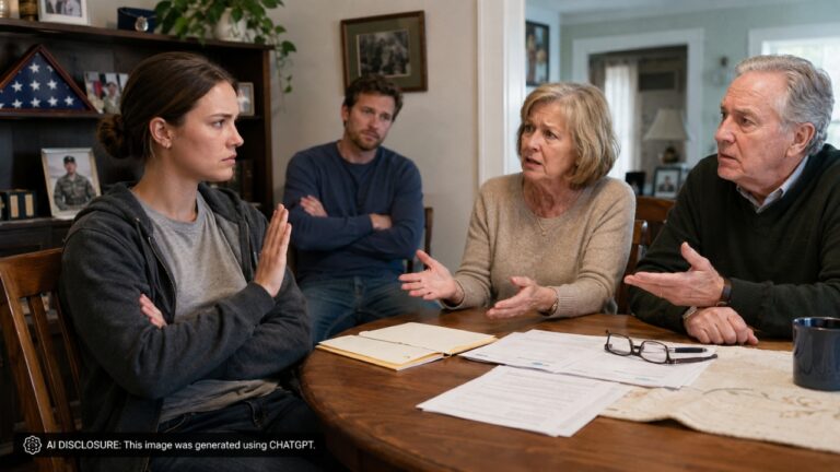 Veteran Cut Off Her Parents After They Announced Plans to Leave Almost Everything to Her Struggling Brother Despite Never Paying for Her Education